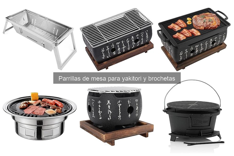 Opiniones sobre Parrillas de Mesa para Yakitori: ¿Vale la Pena?