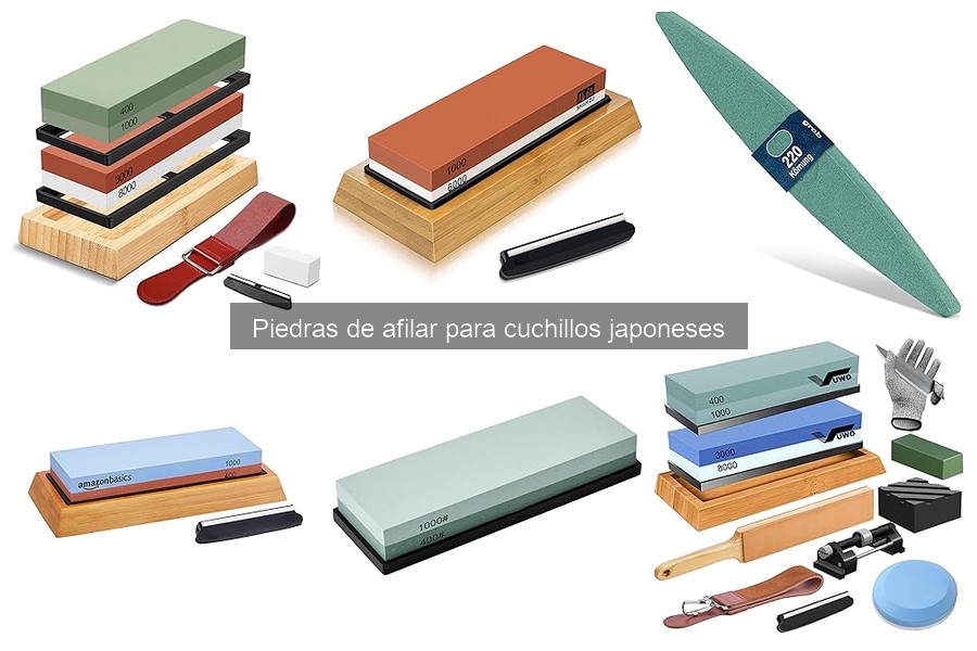 Opiniones sobre Piedras de Afilar para Cuchillos Japoneses