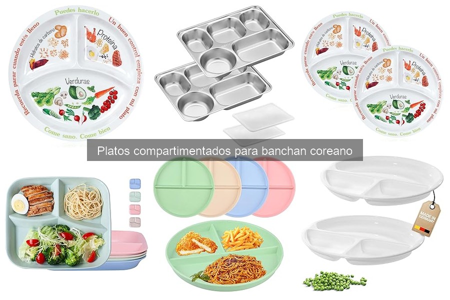 Opiniones sobre platos compartimentados para banchan coreano