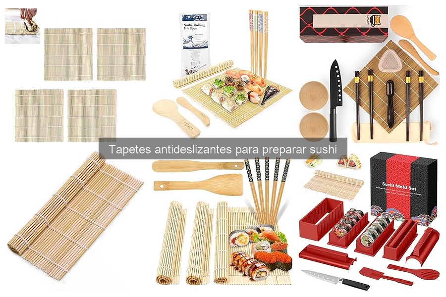 Opiniones sobre tapetes antideslizantes para preparar sushi