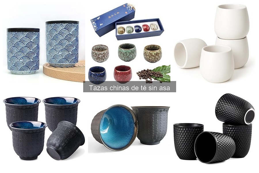 Opiniones sobre tazas chinas de té sin asa: Reseñas 2023