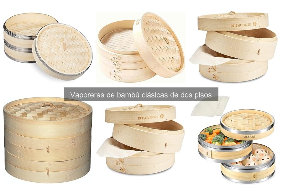 Opiniones sobre Vaporeras de Bambú de Dos Pisos