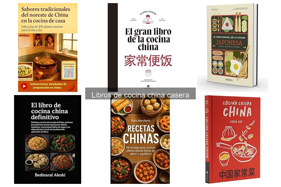 Organiza un club de lectura sobre libros de cocina china