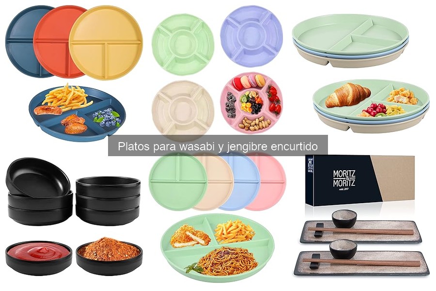 Platos para Wasabi y Jengibre: ¿Qué son y para qué sirven?