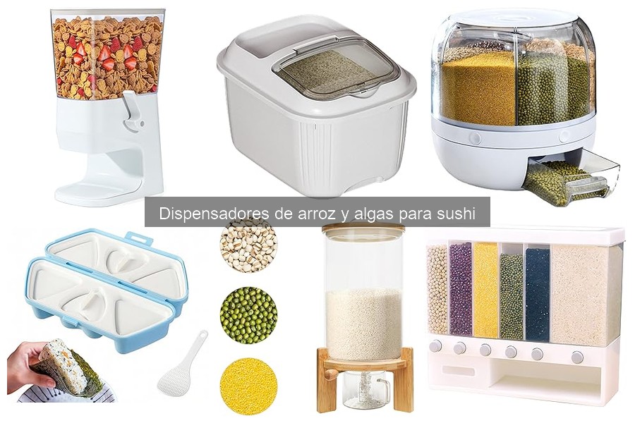 Precios de dispensadores de arroz y algas para sushi en 2023