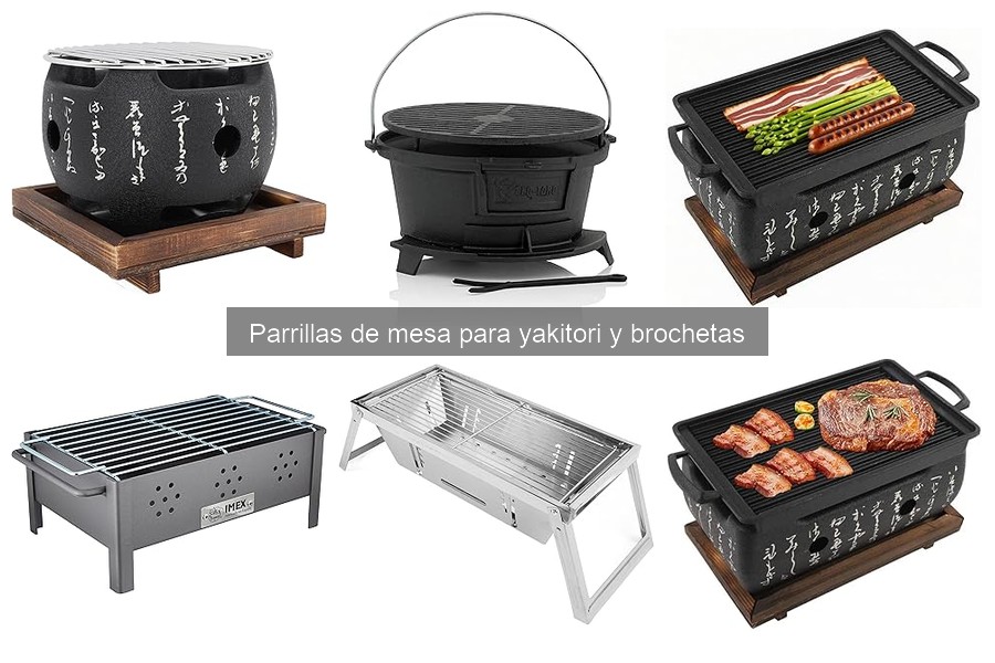 Precios de parrillas de mesa para yakitori: guía 2023