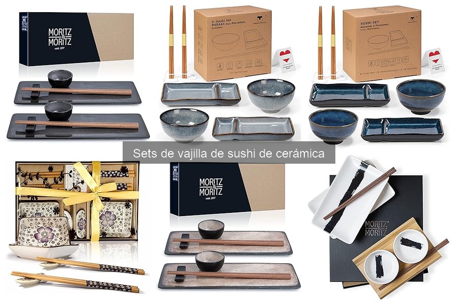 Precios de sets de vajilla de sushi de cerámica: guía 2023
