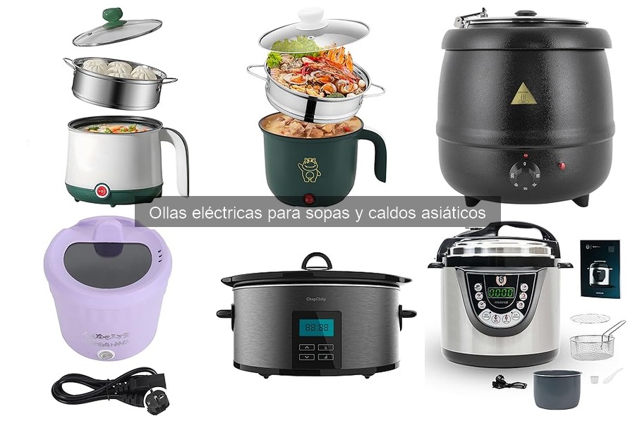 Precios promedio de ollas eléctricas para sopas asiáticas
