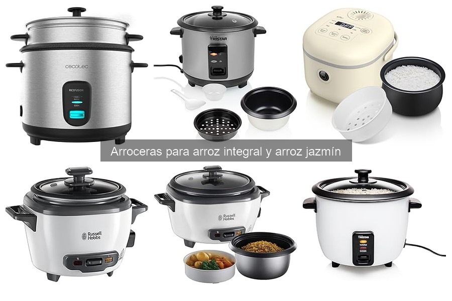 Precios y dónde comprar arroceras para arroz integral y jazmín