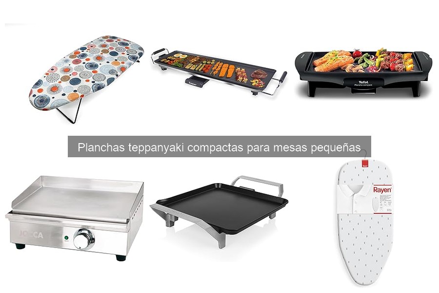 Precios y dónde comprar planchas teppanyaki compactas