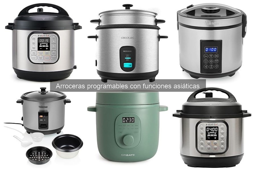 Preguntas frecuentes sobre arroceras programables