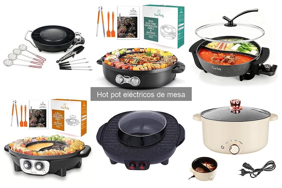 Preguntas frecuentes sobre hot pots eléctricos de mesa