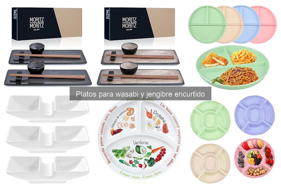 Preguntas Frecuentes sobre Platos para Wasabi y Jengibre