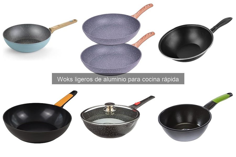 Problemas al usar woks de aluminio: Soluciones efectivas