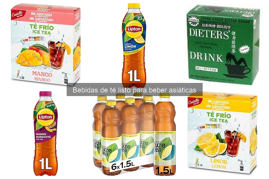Problemas comunes al consumir té listo para beber asiático