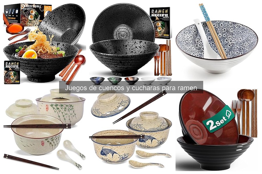 Problemas comunes al usar cuencos y cucharas para ramen
