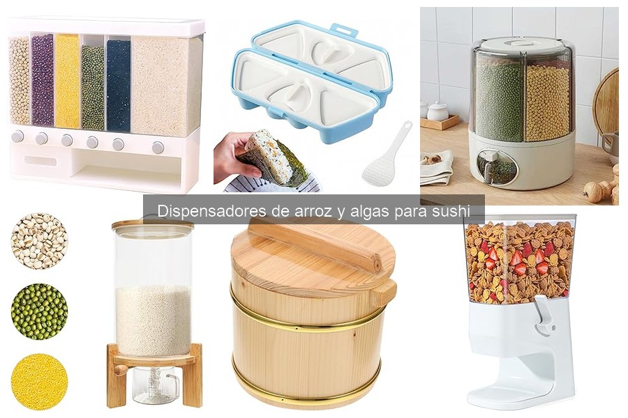 Problemas comunes al usar dispensadores de arroz y algas