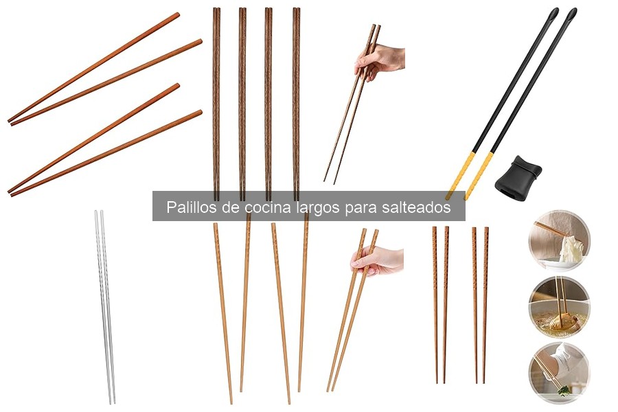 Problemas comunes al usar palillos largos de cocina y soluciones