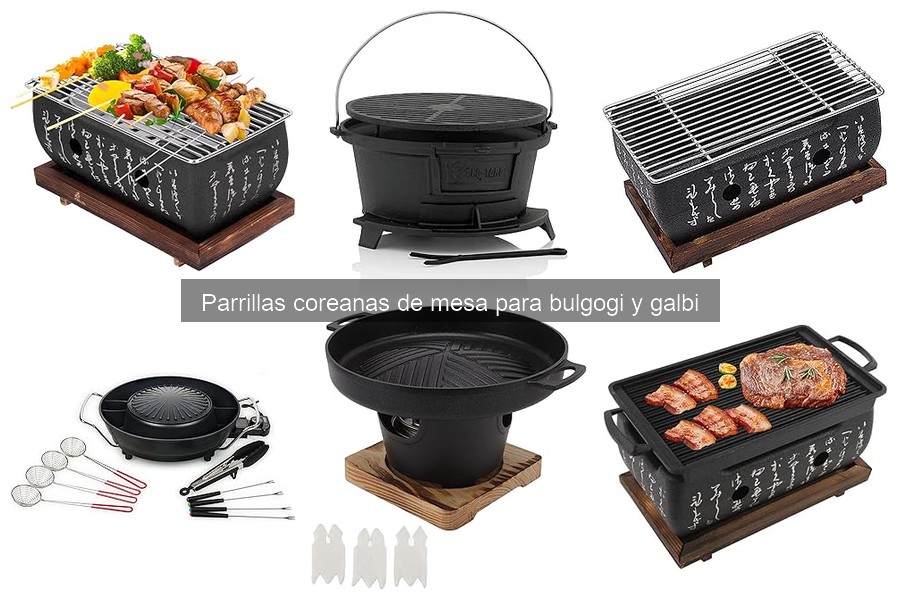 Problemas comunes al usar una parrilla coreana de mesa