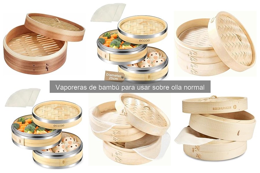 Problemas comunes al usar vaporeras de bambú y soluciones