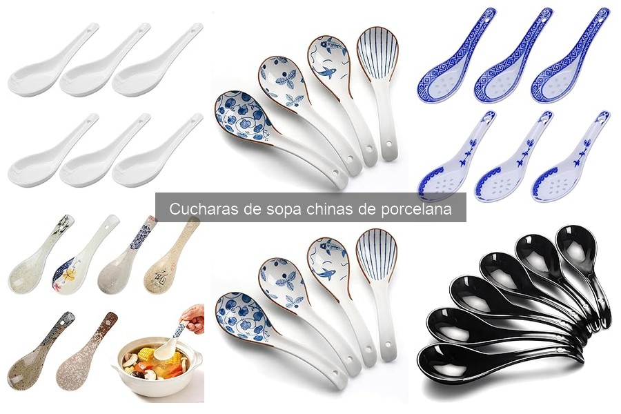Problemas comunes con cucharas de sopa chinas de porcelana