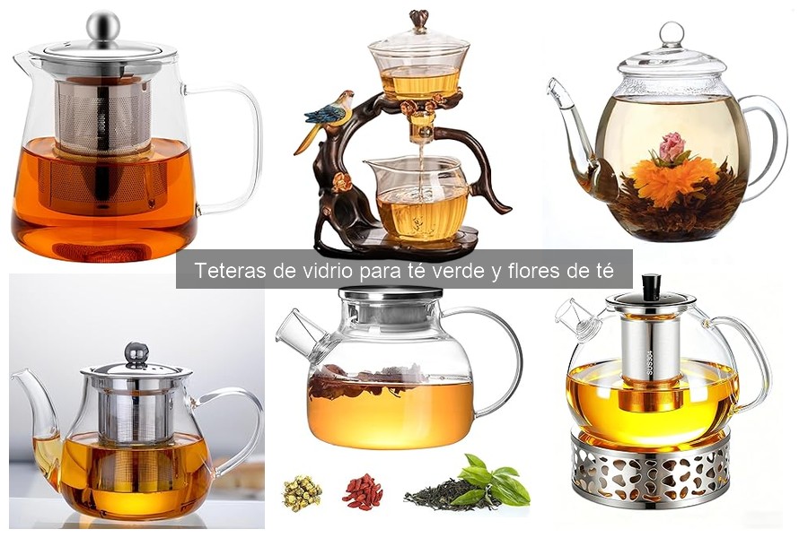 ¿Puedo usar una tetera de vidrio en la estufa?