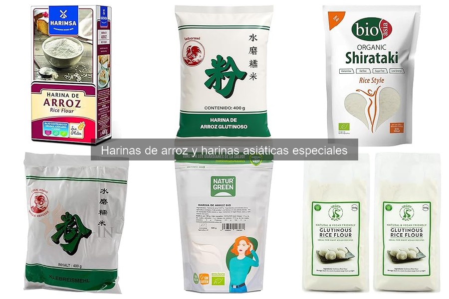 ¿Qué es la harina de arroz y cómo se usa en recetas asiáticas?