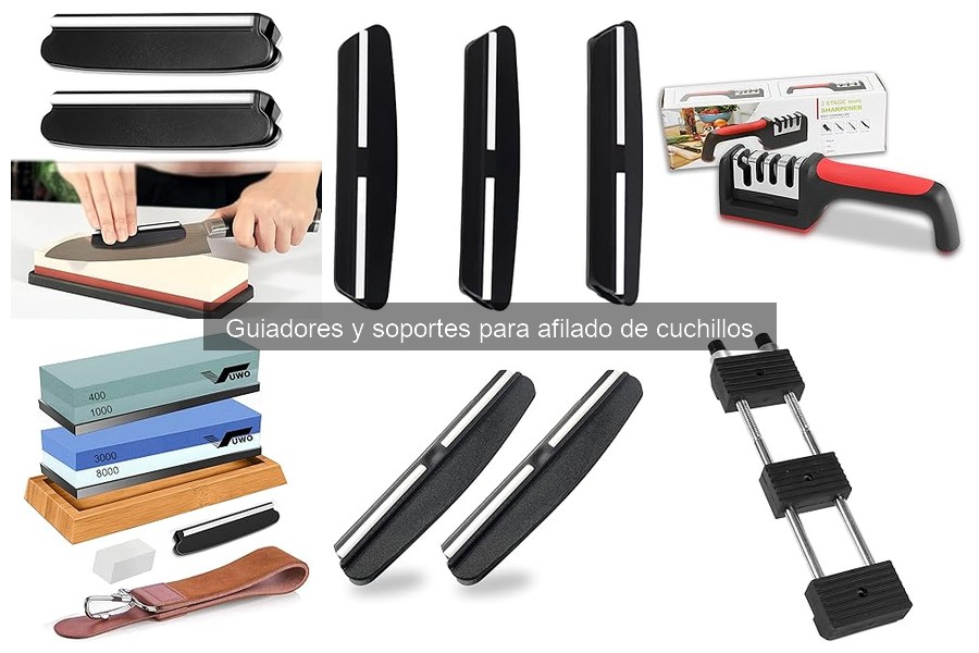 Qué es un guiador para afilado de cuchillos: definición y uso
