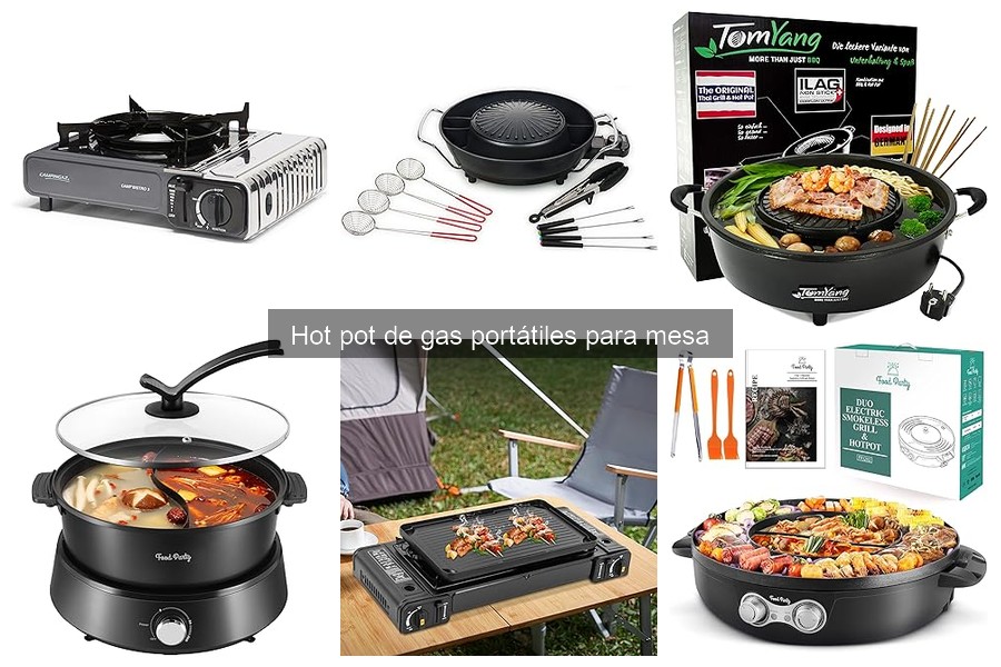 ¿Qué es un hot pot de gas portátil? Características y uso