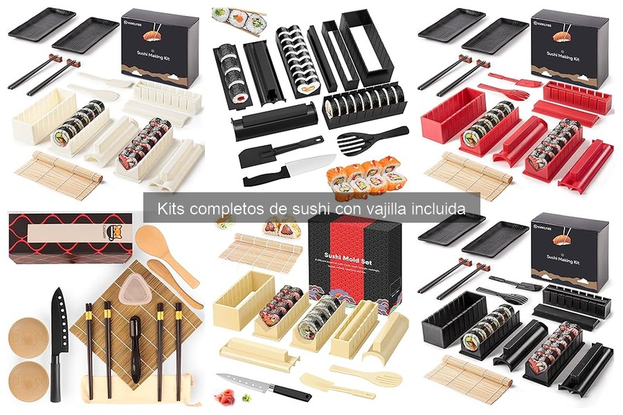 ¿Qué es un kit completo de sushi? Descubre sus utensilios