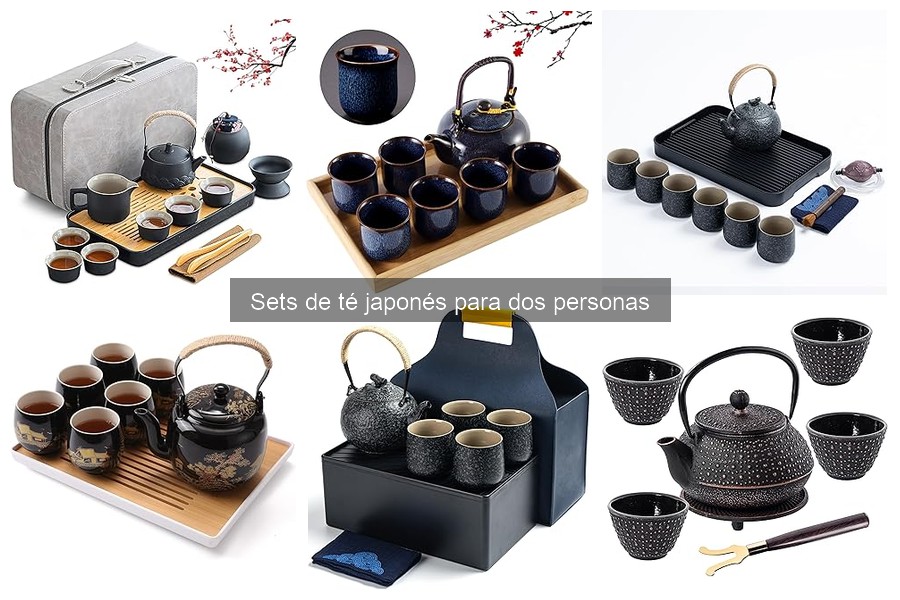 ¿Qué es un set de té japonés para dos personas?