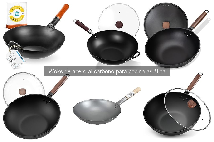 ¿Qué es un wok de acero al carbono? Ventajas y características