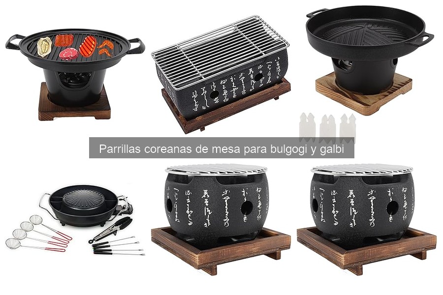 ¿Qué es una parrilla coreana de mesa? Características y usos