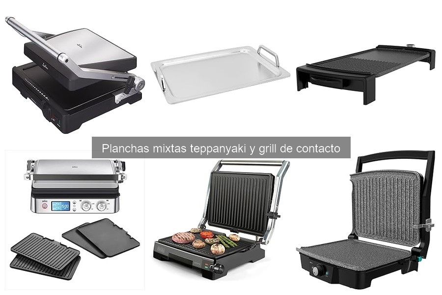 ¿Qué es una plancha mixta teppanyaki? Características y usos