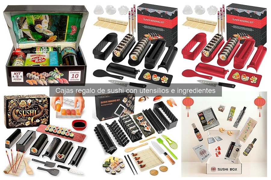 ¿Qué incluir en una caja regalo de sushi? Ideas y consejos