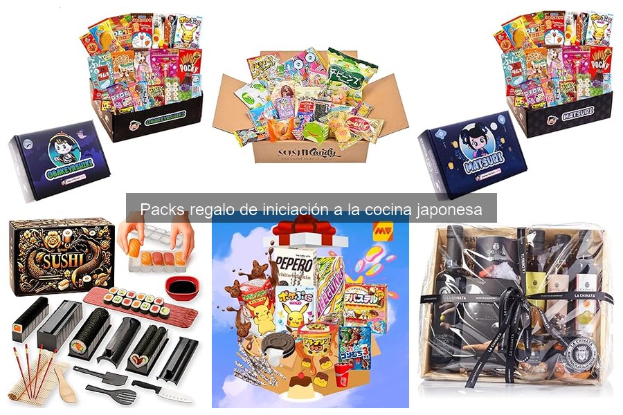 ¿Qué Incluye un Pack Regalo de Iniciación a la Cocina Japonesa?