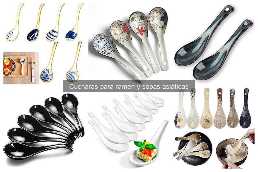 ¿Qué son las cucharas para ramen? Características y usos