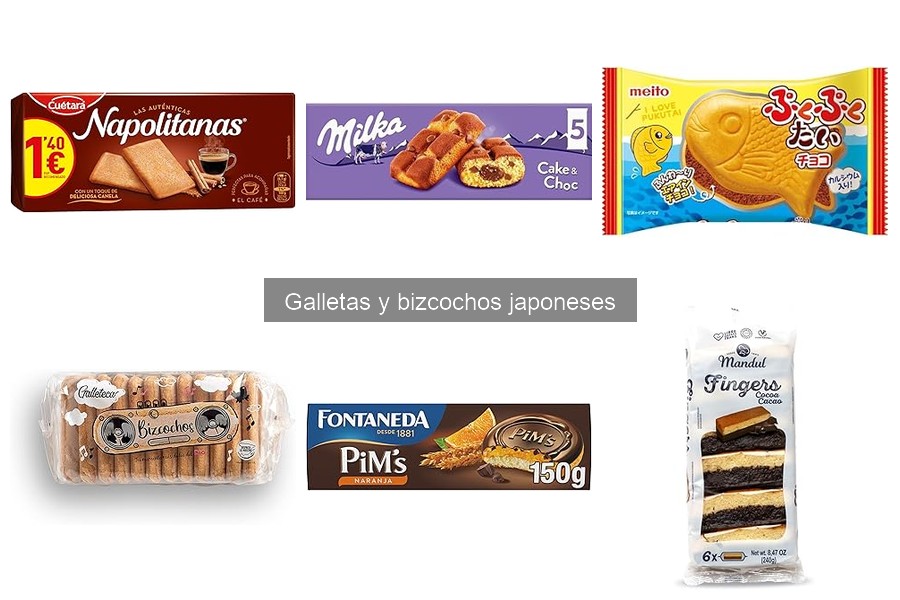 Qué son las galletas y bizcochos japoneses: historia y sabores