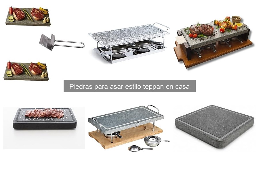 ¿Qué son las piedras para asar estilo teppan en casa?