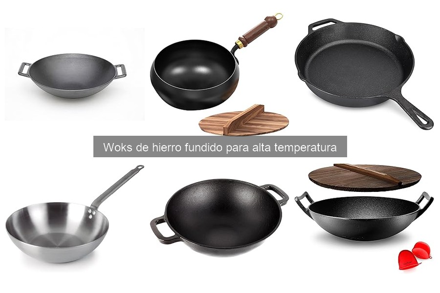 ¿Qué tamaño de wok de hierro fundido elegir para tu familia?