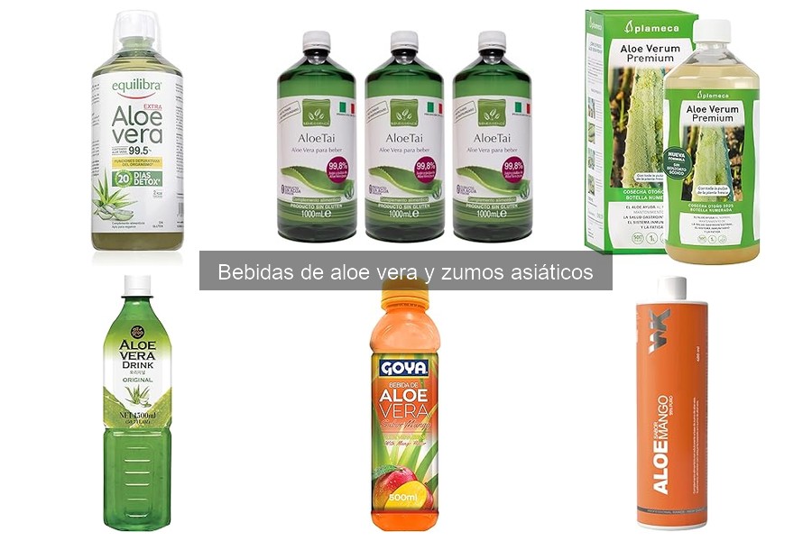 Recetas creativas con bebidas de aloe vera en la cocina