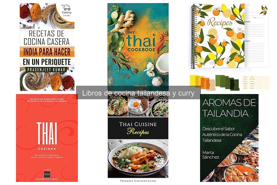 Recetas de Curry Tailandés: Fácil, Intermedio y Avanzado