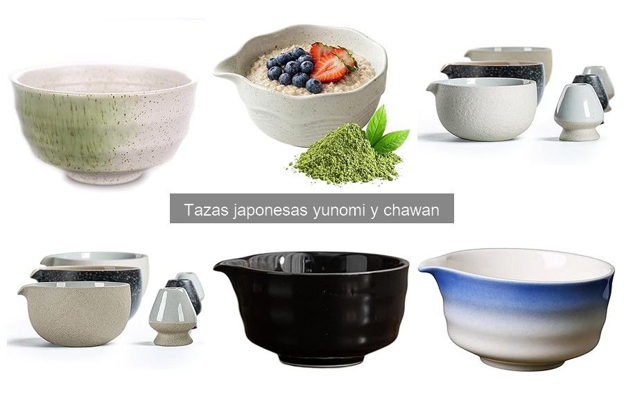 ** Recetas deliciosas para disfrutar en tazas yunomi y chawan