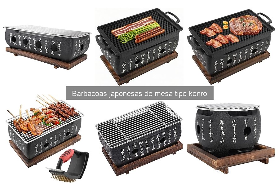 Recetas deliciosas para tu barbacoa konro japonesa