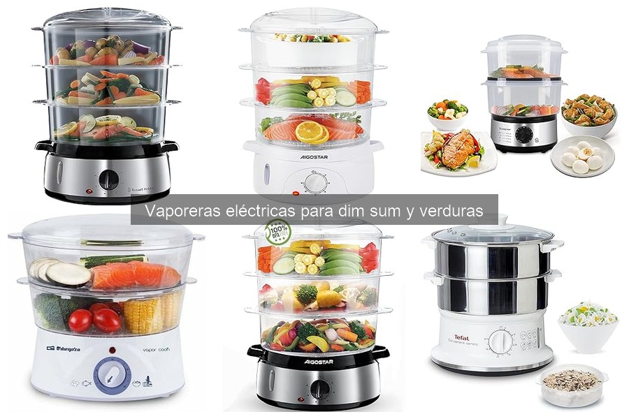 ** Recetas deliciosas: ¿Qué se puede cocinar en una vaporera eléctrica?