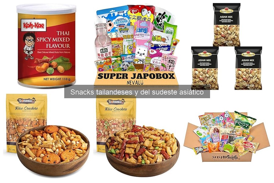 Recetas Fáciles con Snacks Tailandeses para Sorprender