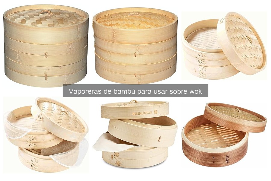 Recetas fáciles con vaporera de bambú para cocina asiática