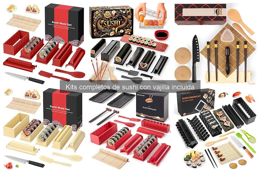 Recetas Fáciles de Sushi en Casa con Kit Completo