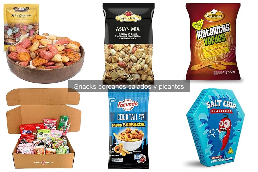 Recetas fáciles para acompañar snacks coreanos salados