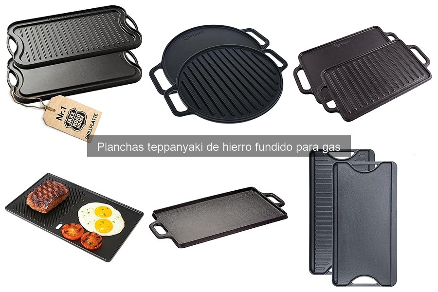 Recetas fáciles para plancha teppanyaki de hierro fundido